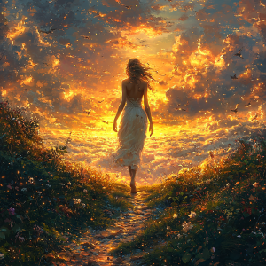 To walk in balance is to listen to the earth with your feet and to the sky with your heart.