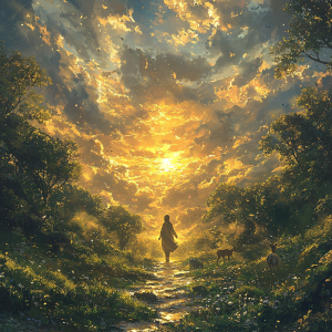 To walk in balance is to listen to the earth with your feet and to the sky with your heart.