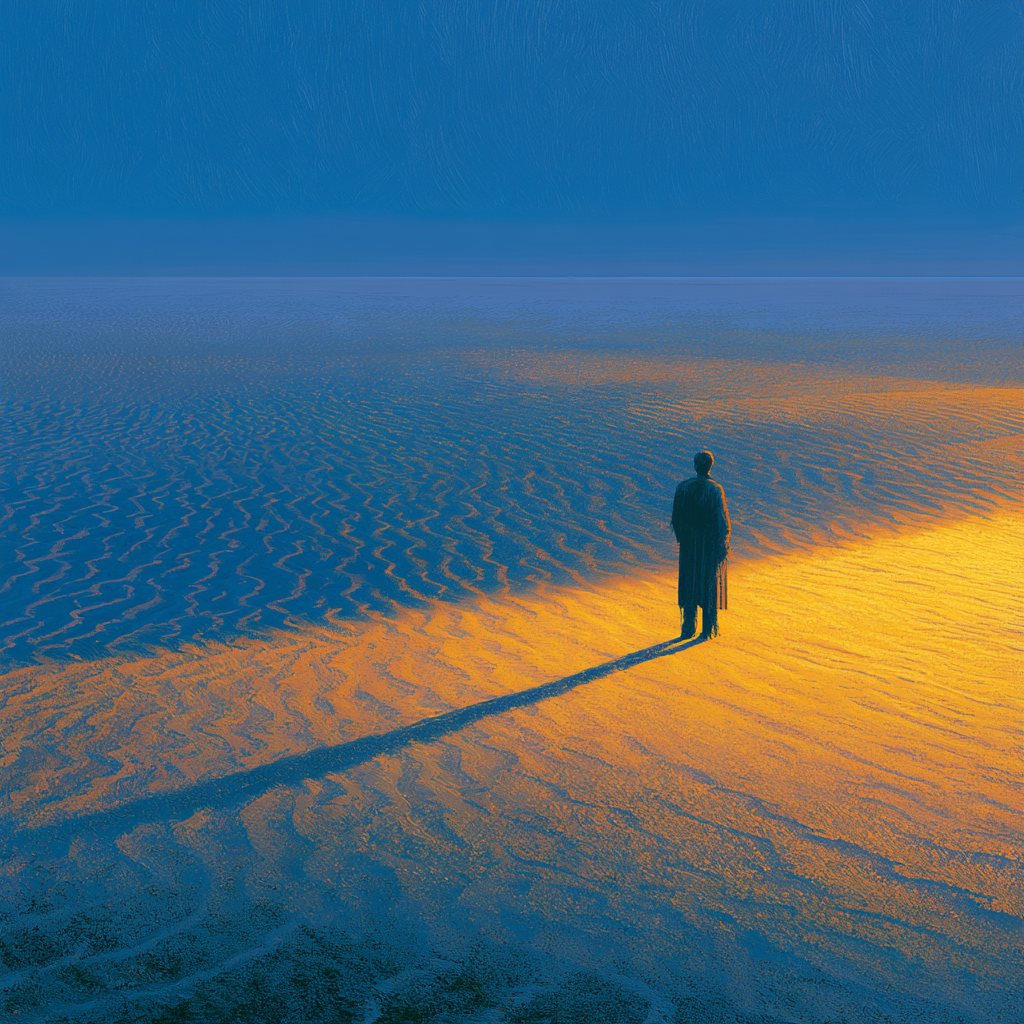 In the silence of the desert, the soul finds its voice.